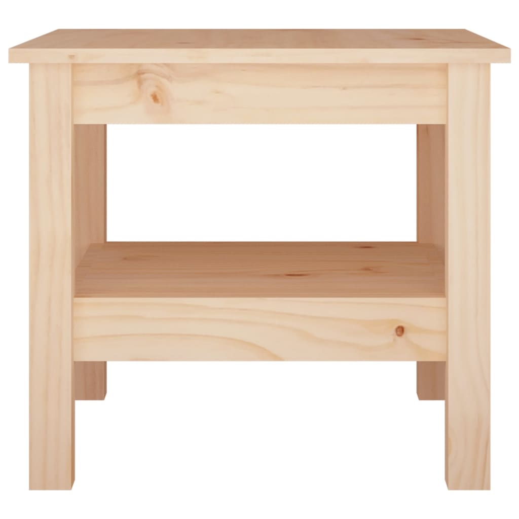 vidaXL Coffee Table 45x45x40 cm Solid Wood Pine vidaXL.ie