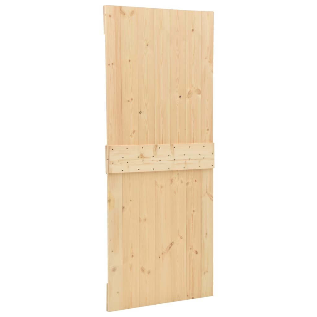 vidaXL Door 100x210 cm Solid Pine Wood