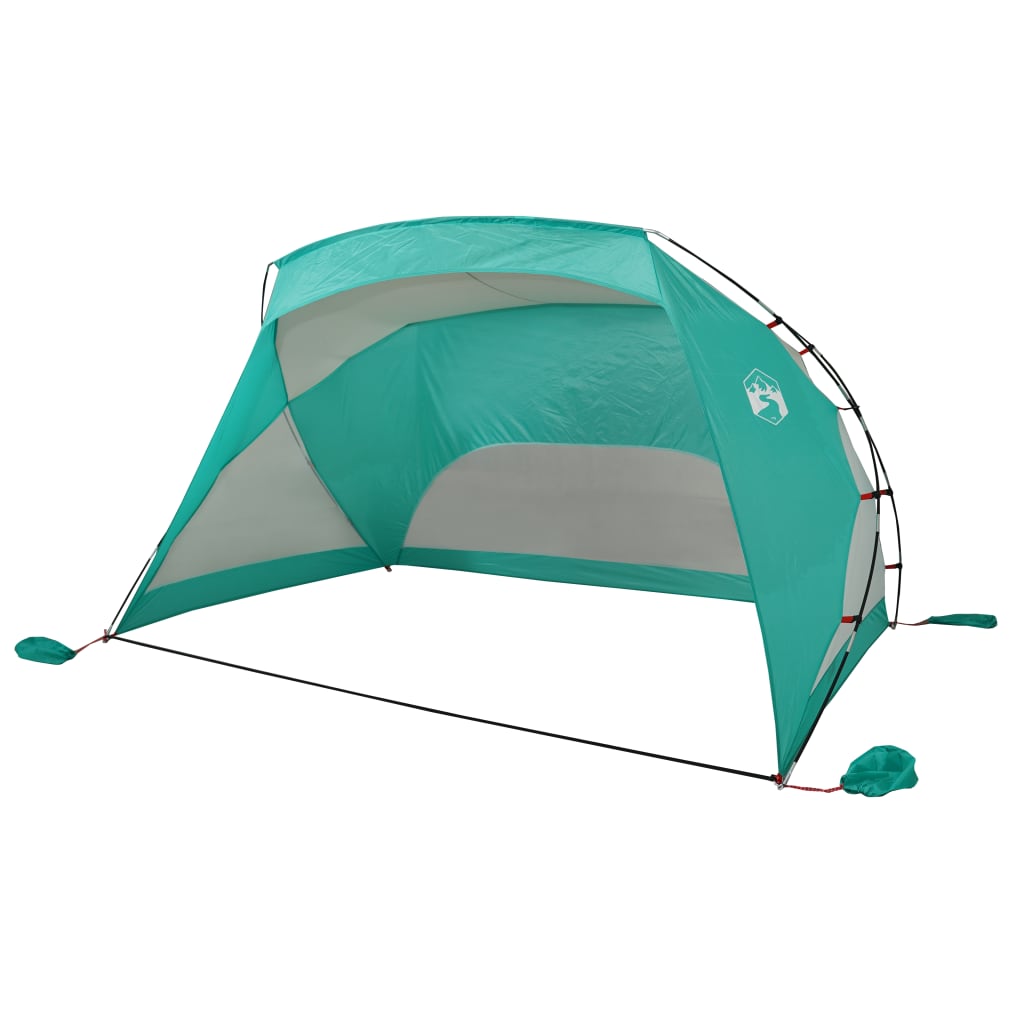vidaXL Beach Tent Sea Green 274x178x170/148 cm 185T Polyester