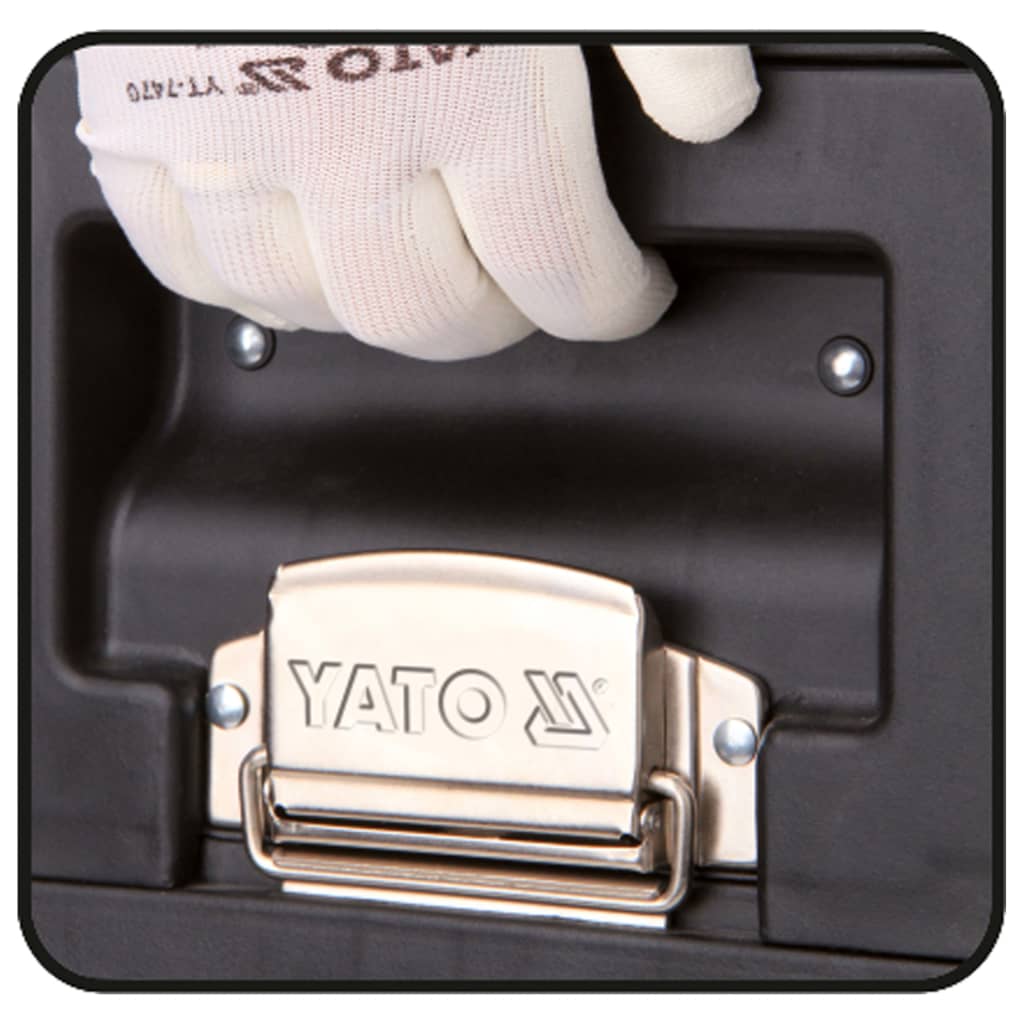 YATO Tool Box with 2 Drawers 49.5x25.2x18 cm