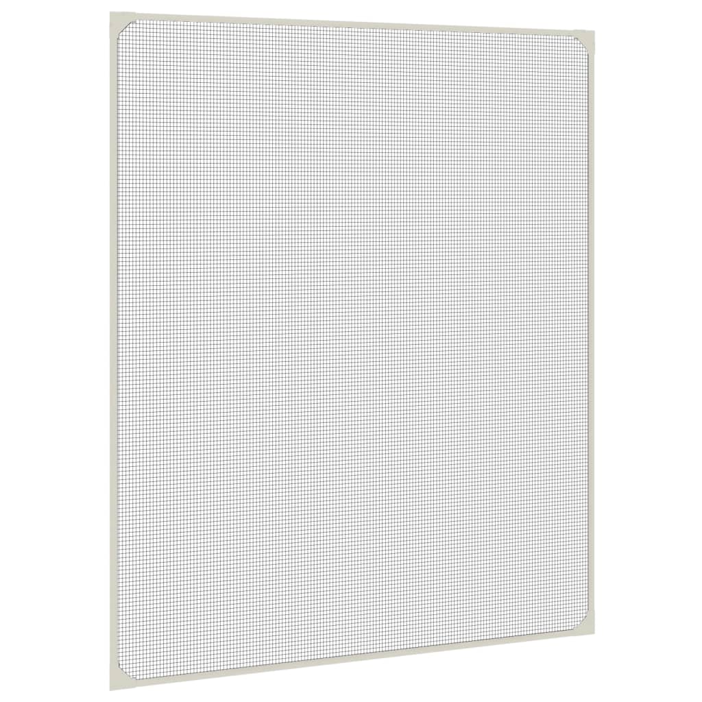 vidaXL Magnetic Insect Screen for Windows White 100x120 cm