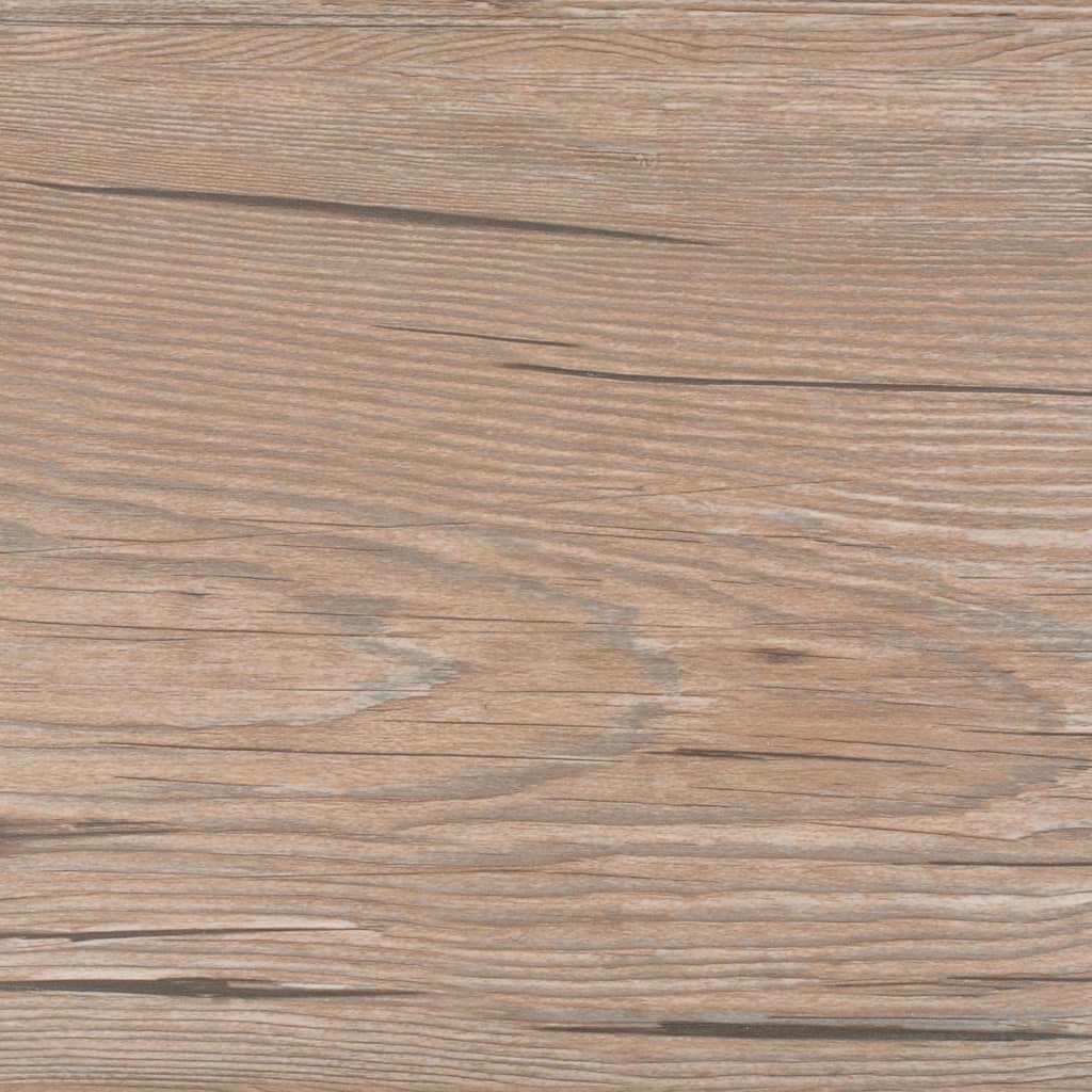 vidaXL Self-adhesive PVC Flooring Planks 5.21 m² 2 mm Oak Brown