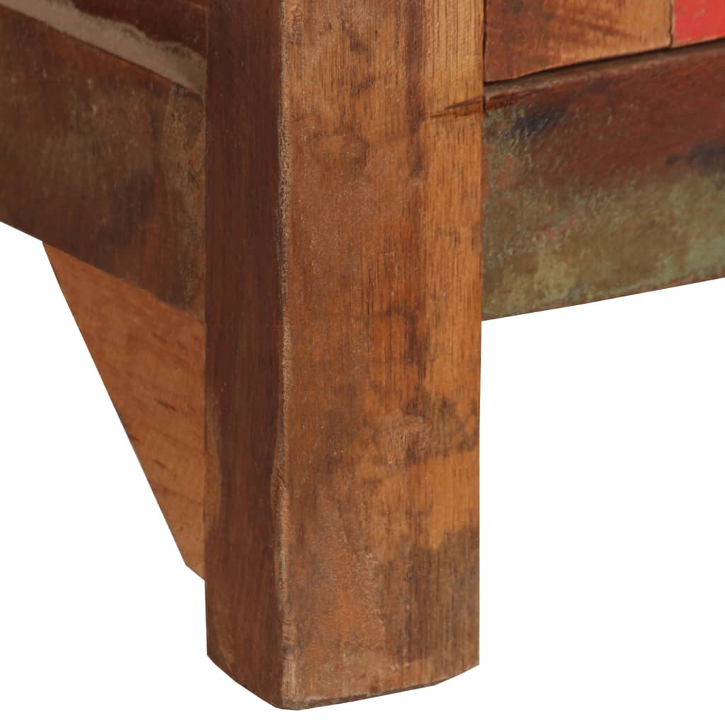 vidaXL Sideboard with Shelves Solid Reclaimed Wood 65x30x180 cm