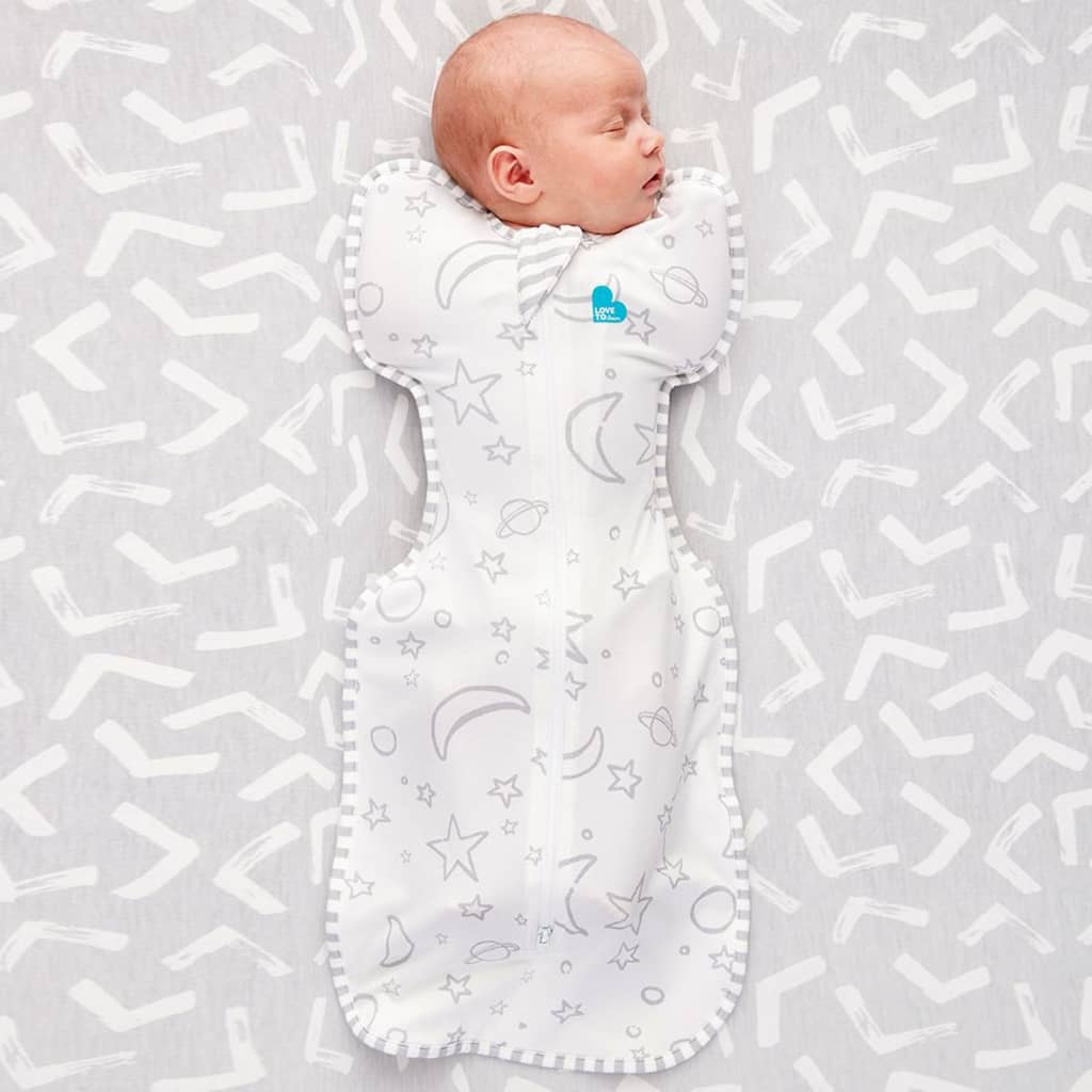 Love to Dream Baby Swaddle Swaddle Up Bamboo Stage 1 M Stars Cream