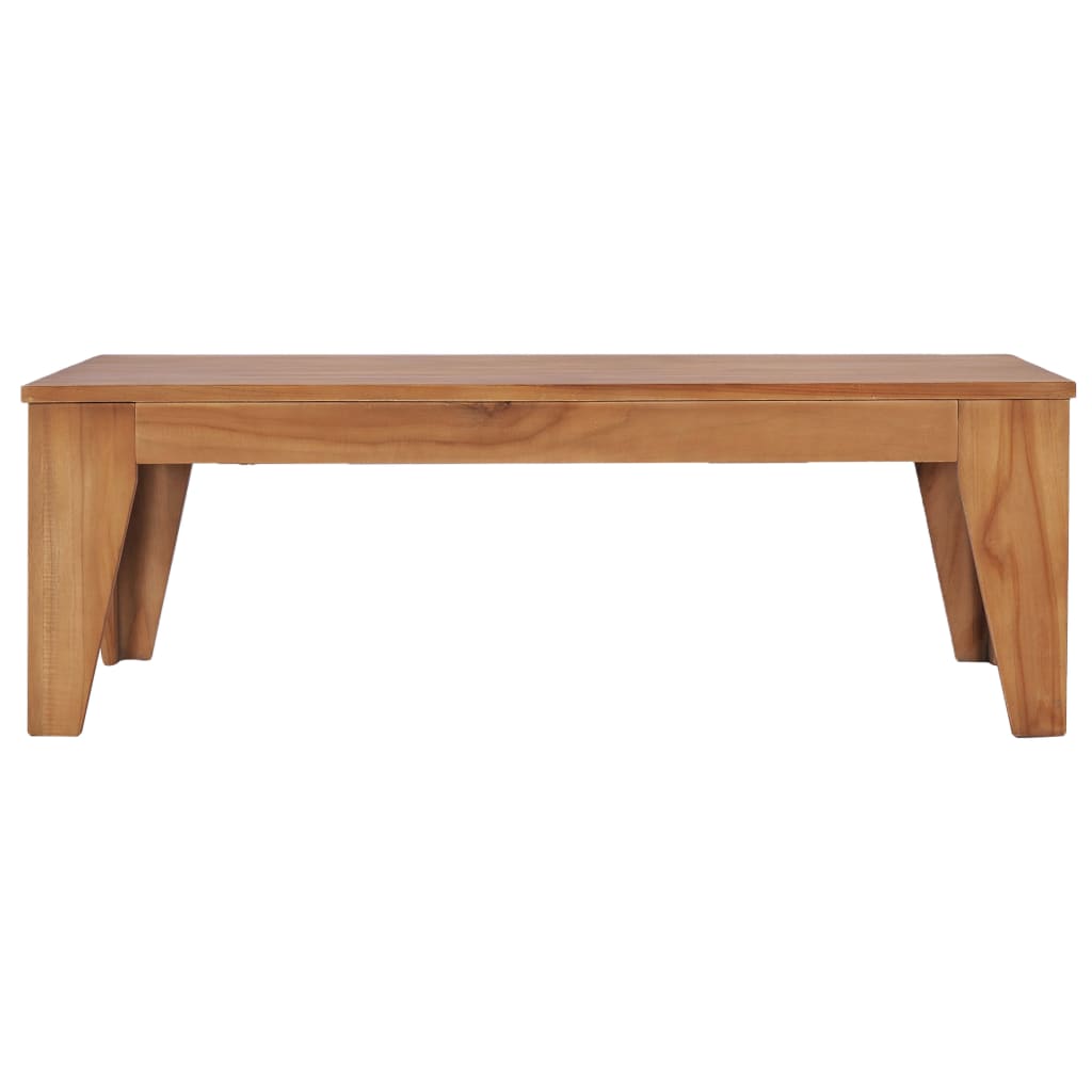 vidaXL Coffee Table 120x60x40 cm Solid Teak Wood