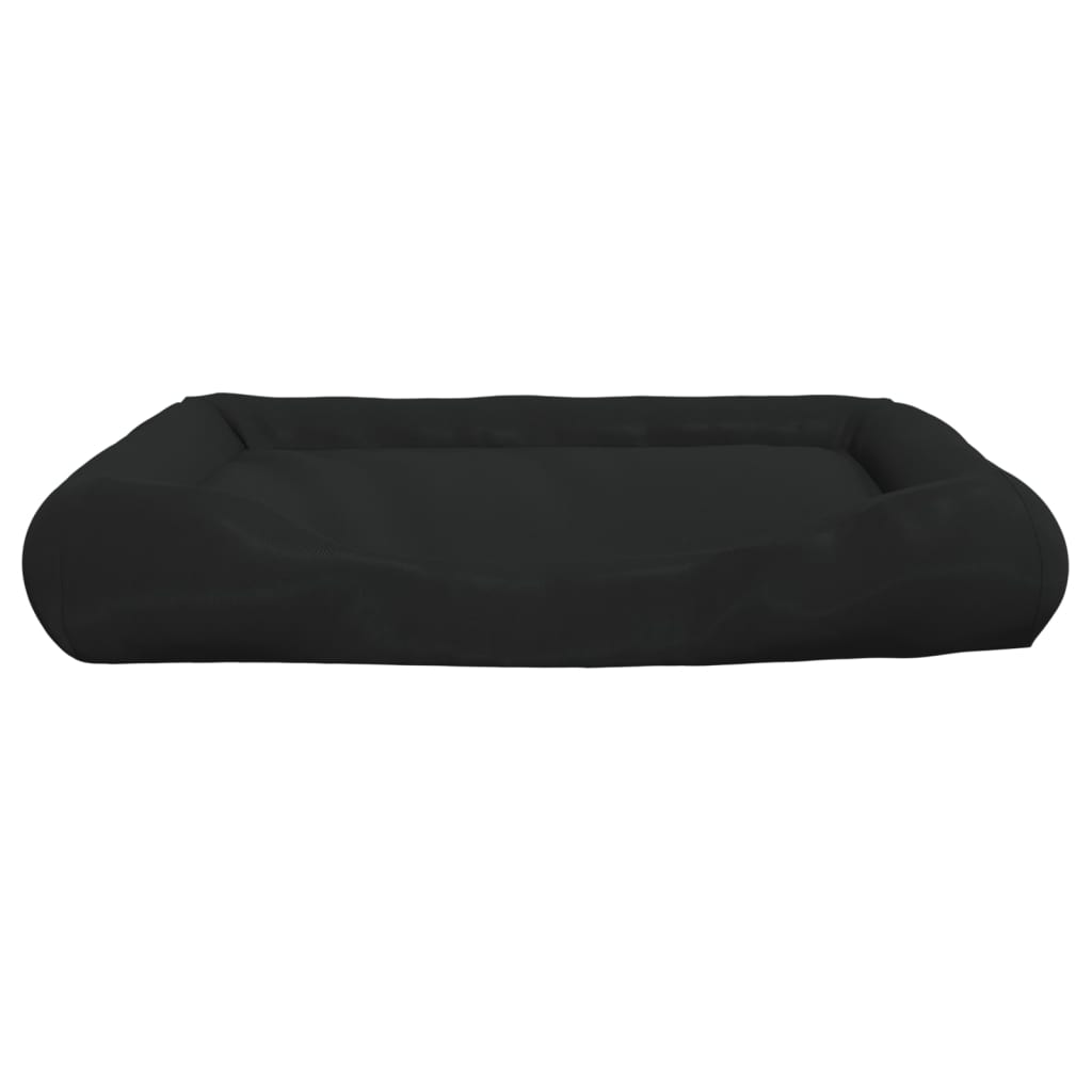 vidaXL Dog Cushion with Pillows Black 115x100x20 cm Oxford Fabric