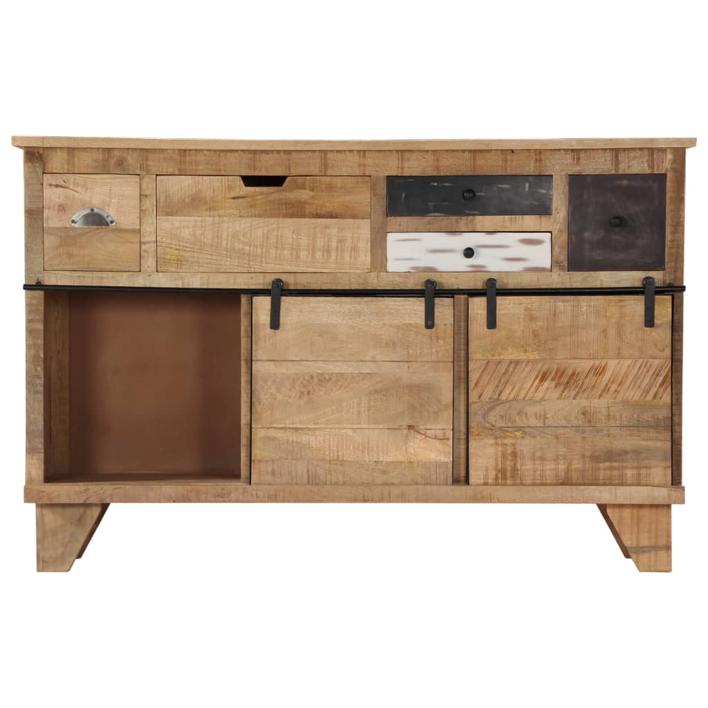 vidaXL Sideboard 140x38x90 cm Solid Mango Wood
