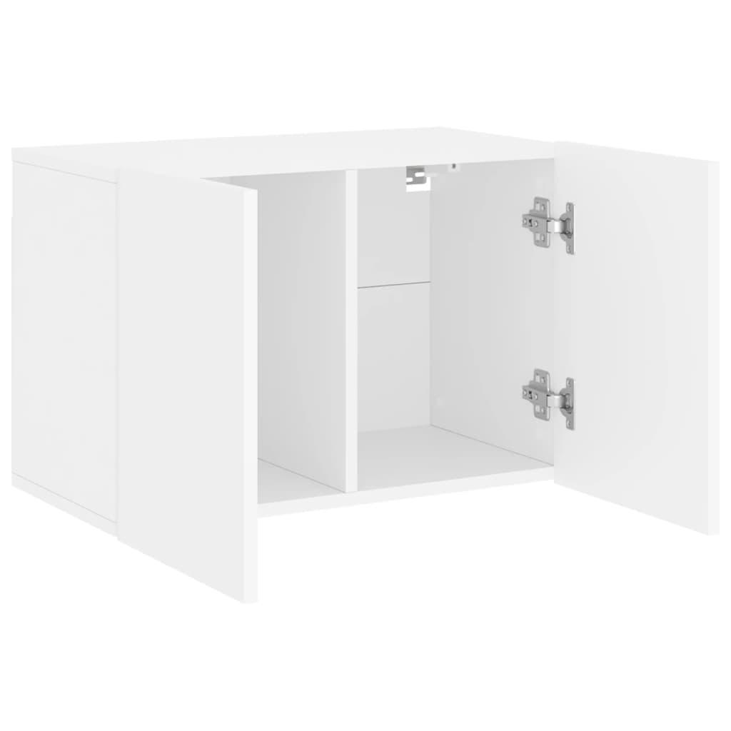 vidaXL TV Cabinet Wall-mounted White 60x30x41 cm