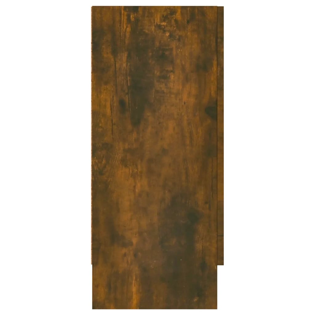 vidaXL Sideboard Smoked Oak 120x30.5x70 cm Engineered Wood