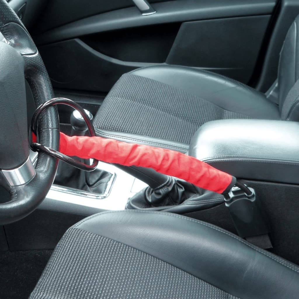 Carpoint Steering Wheel Belt-Lock Red