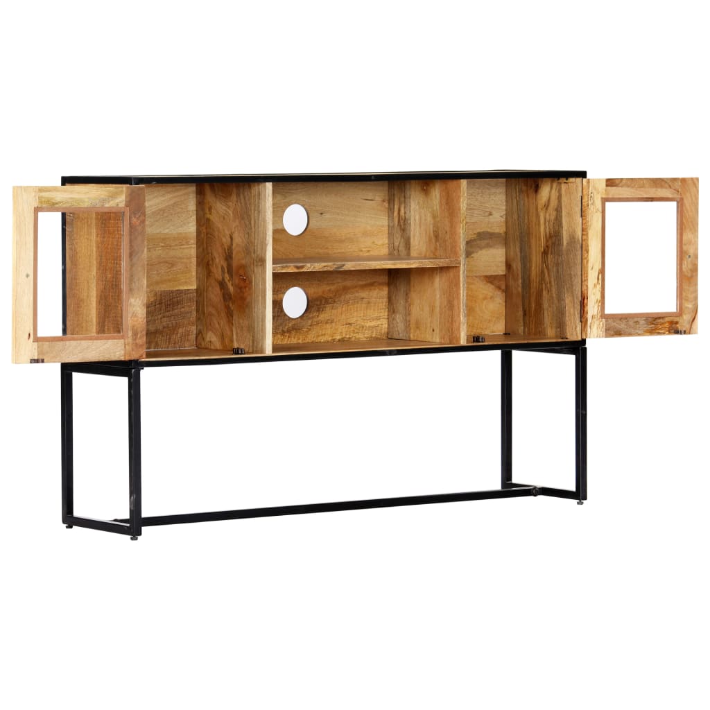 vidaXL TV Cabinet 120x30x75 cm Solid Reclaimed Wood