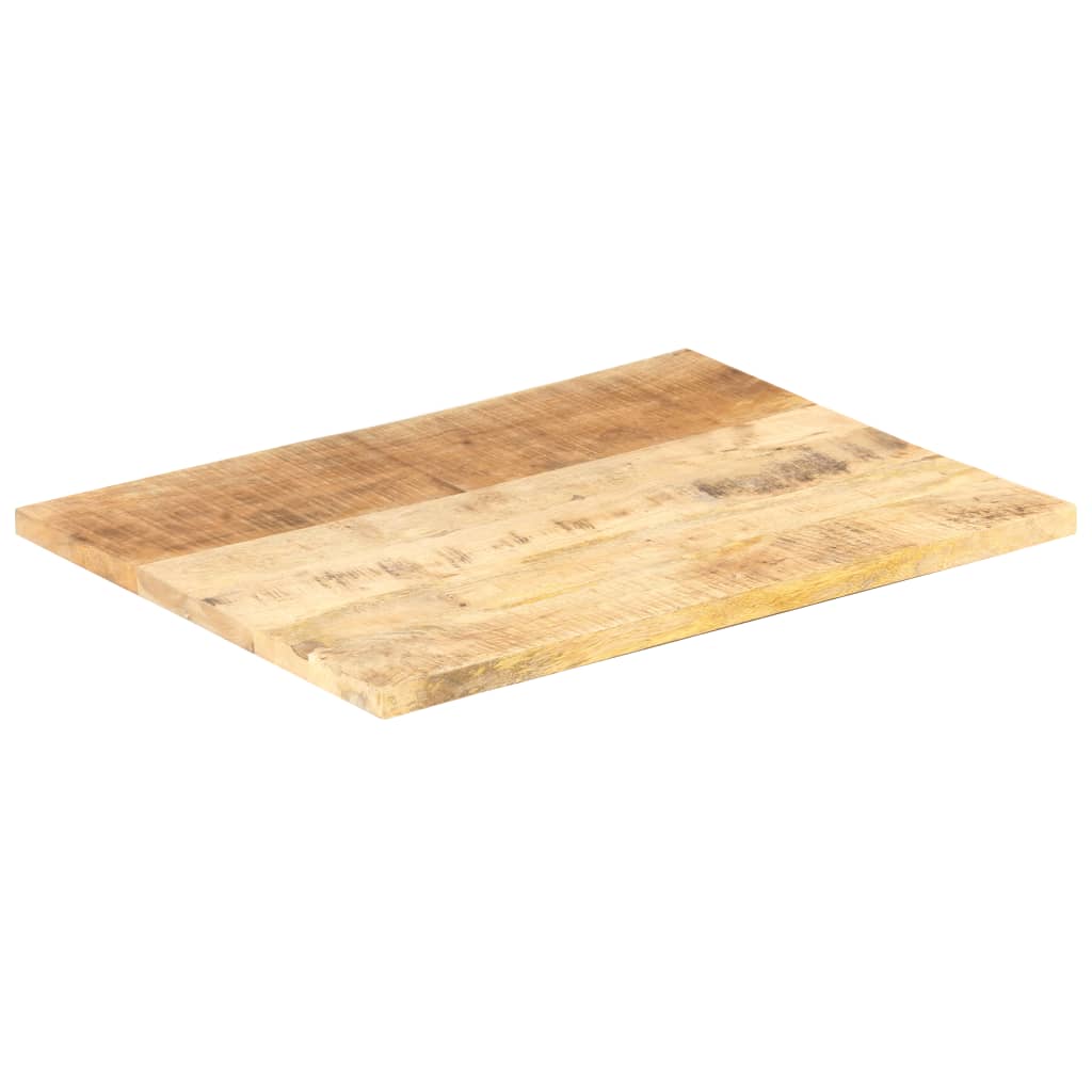 vidaXL Table Top Solid Mango Wood 25-27 mm 90x70 cm