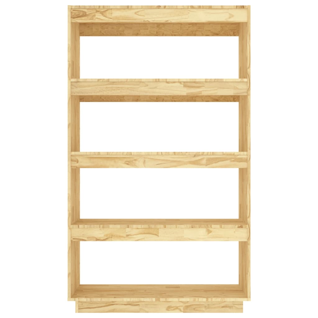 vidaXL Book Cabinet/Room Divider 80x35x135 cm Solid Pinewood