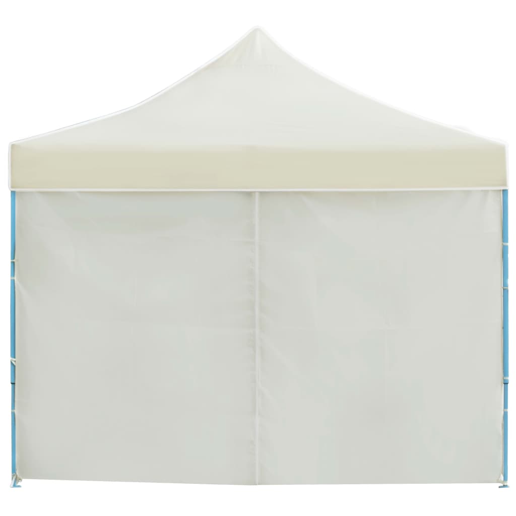 vidaXL Folding Pop-up Party Tent with 8 Sidewalls 3x9 m Cream