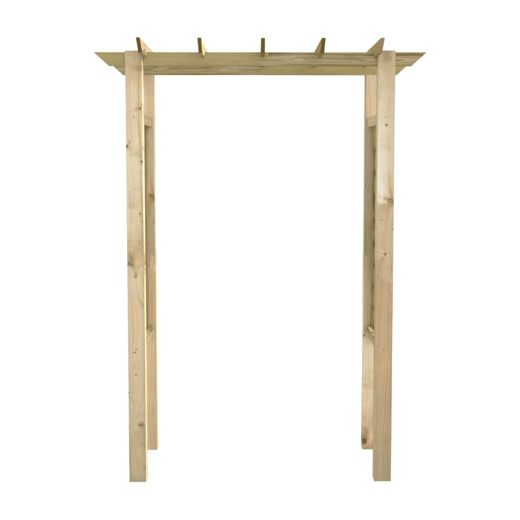 vidaXL Arbour / Rose Arch 150x60x204 cm Impregnated Wood
