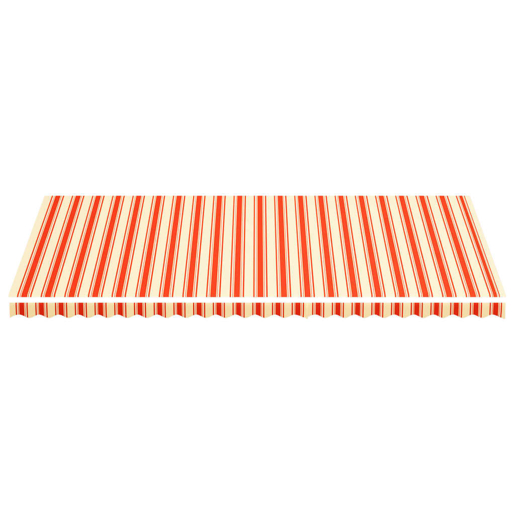 vidaXL Replacement Fabric for Awning Yellow and Orange 6x3 m