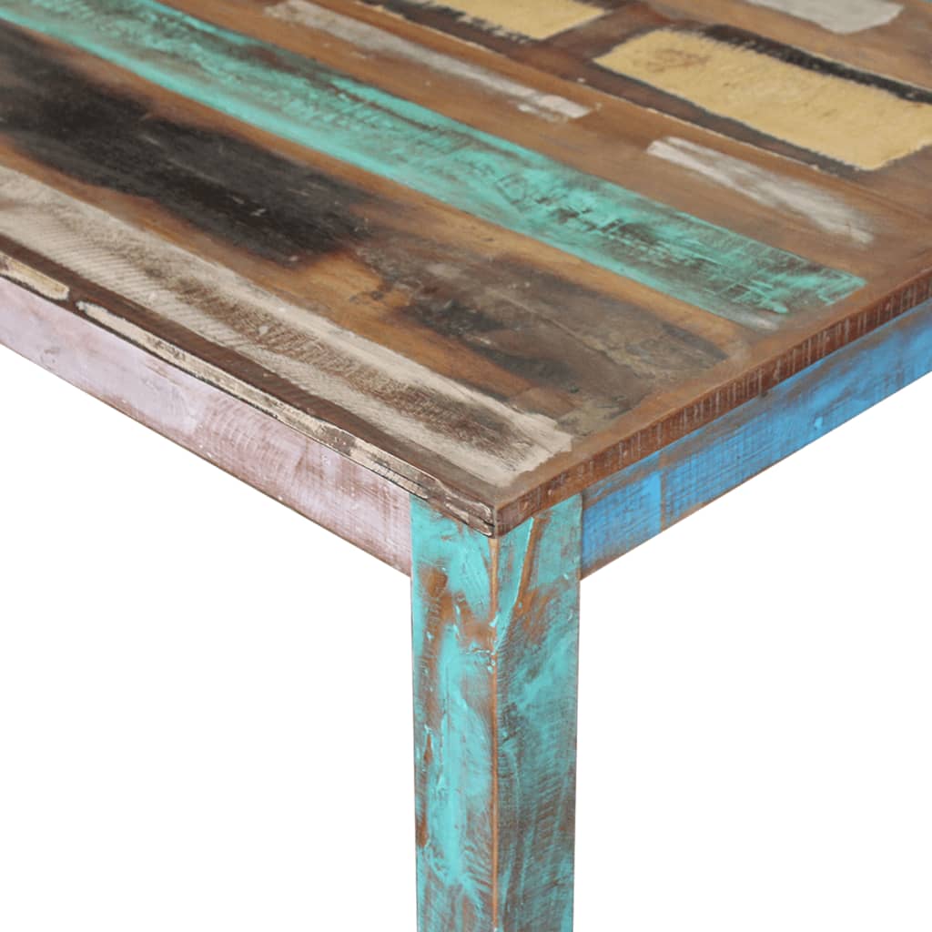 vidaXL Dining Table Solid Reclaimed Wood 80x82x76 cm