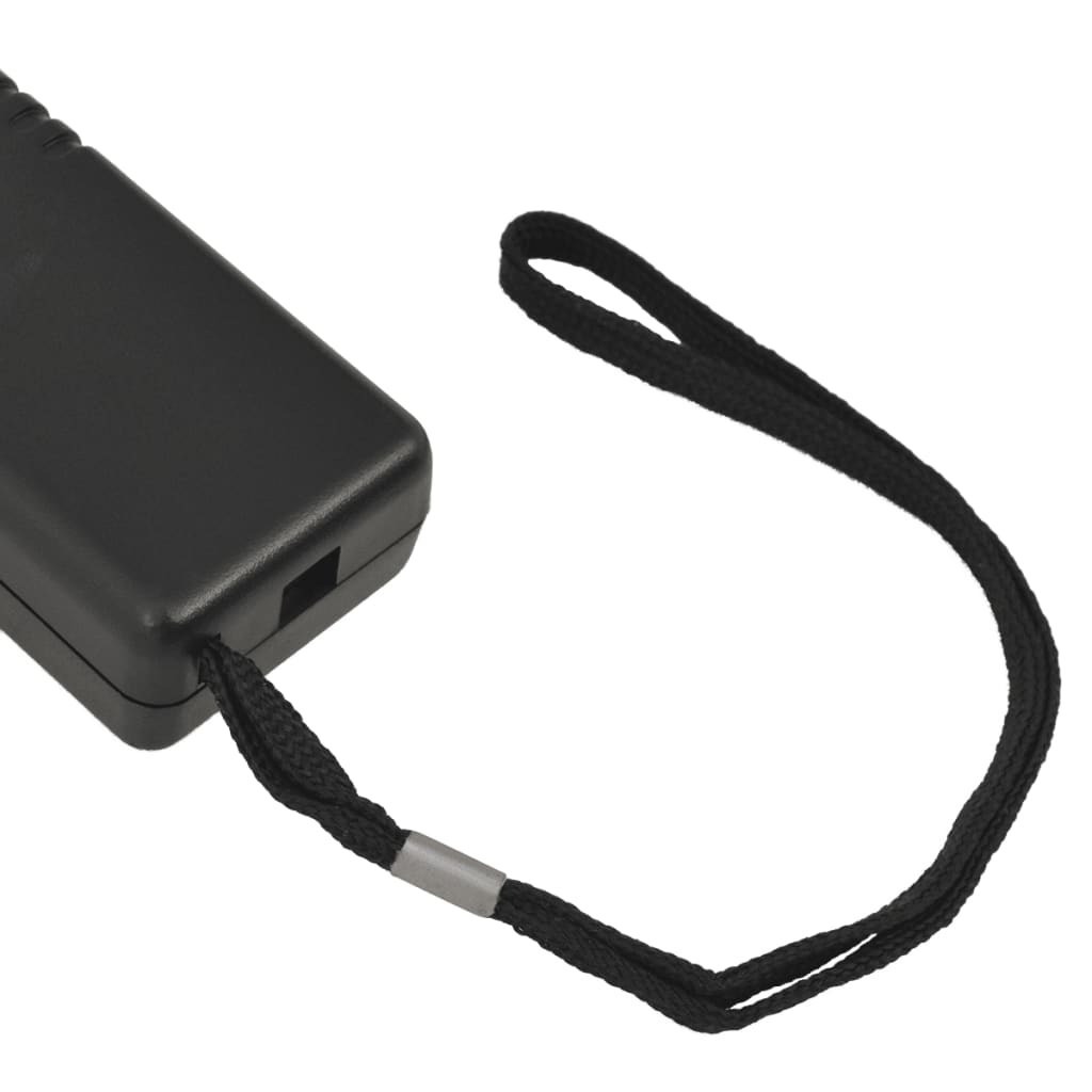 vidaXL Handheld Metal Detector Black
