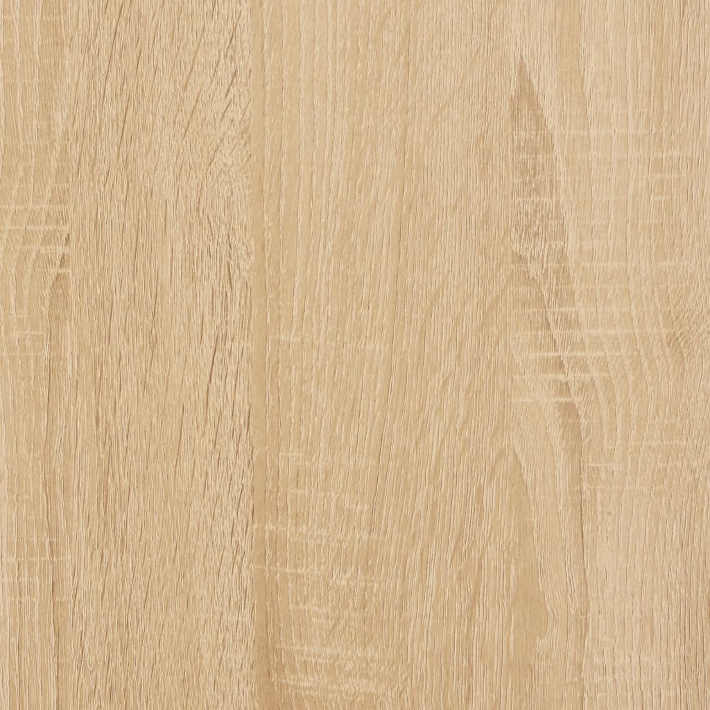 vidaXL Bookshelf Sonoma Oak 50x33x82 cm Engineered Wood