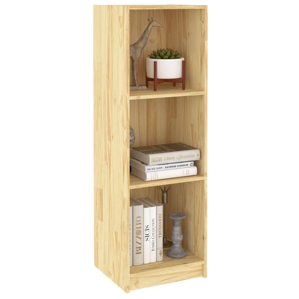 vidaXL Book Cabinet/Room Divider 36x33x110 cm Solid Pinewood