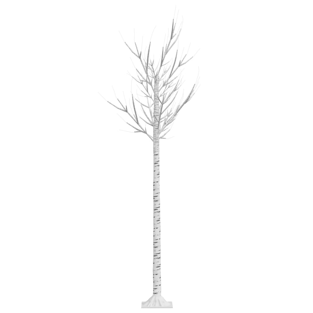 vidaXL Christmas Tree 180 LEDs 1.8m Blue Willow Indoor Outdoor