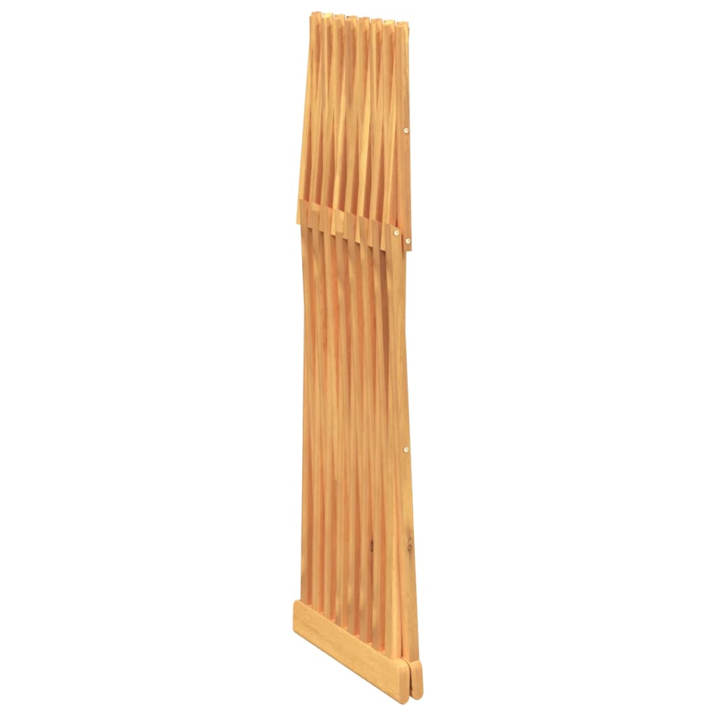 vidaXL Folding Stool 40x32.5x70 cm Solid Wood Teak