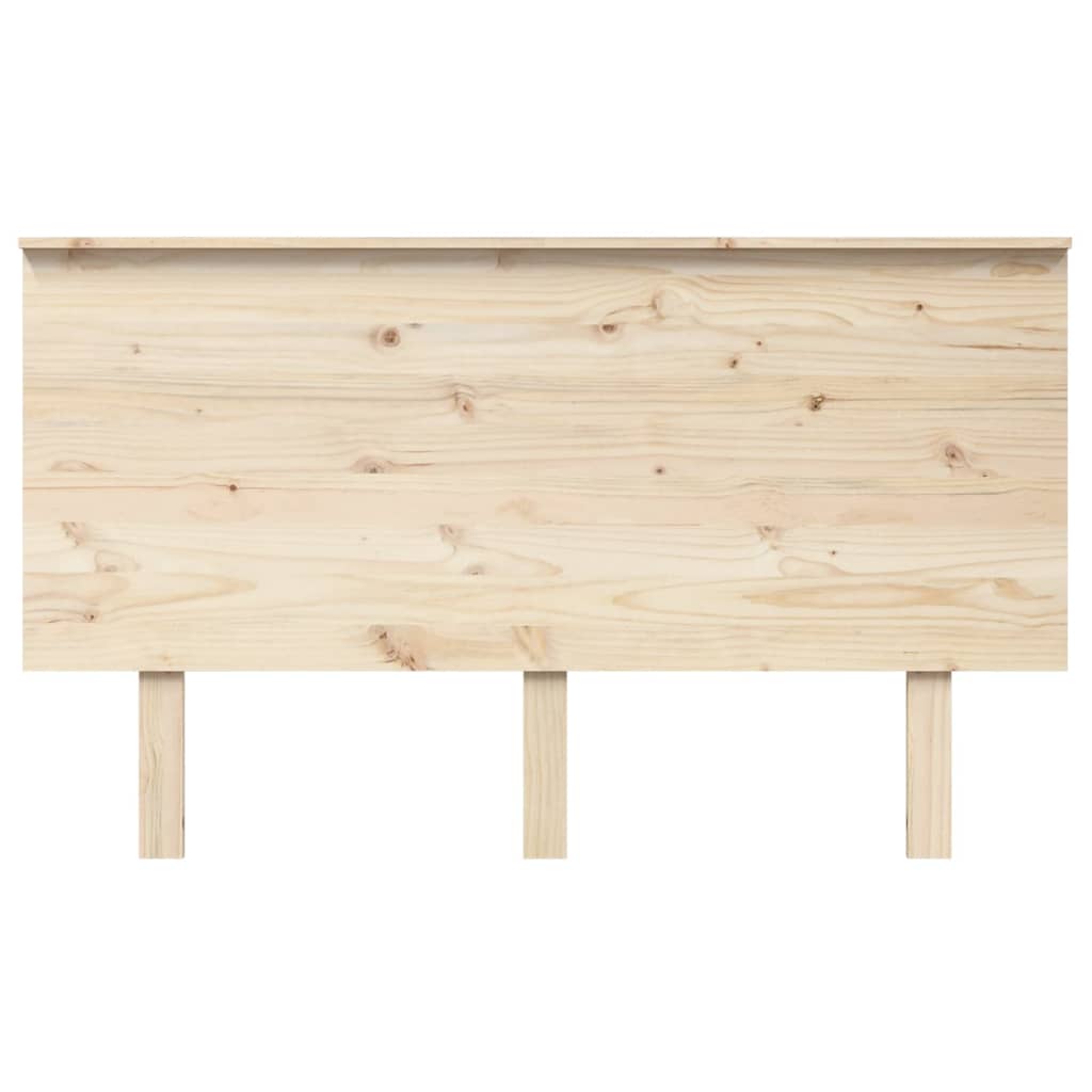 vidaXL Bed Headboard 139x6x82.5 cm Solid Wood Pine