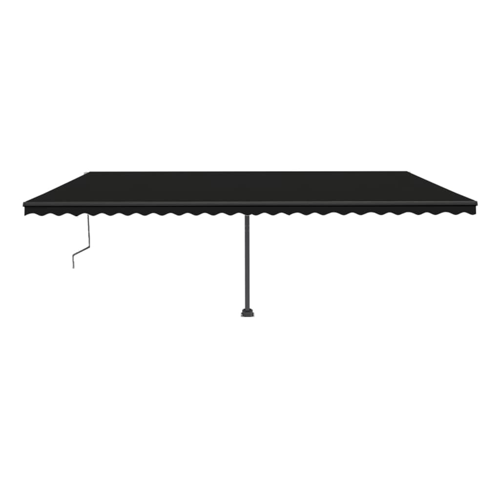 vidaXL Freestanding Automatic Awning 600x300 cm Anthracite