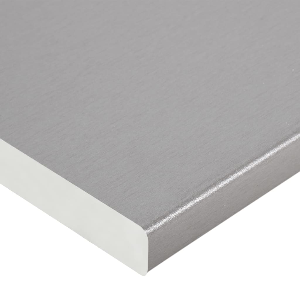 vidaXL Kitchen Countertop Grey 60x60x2.8 cm Chipboard