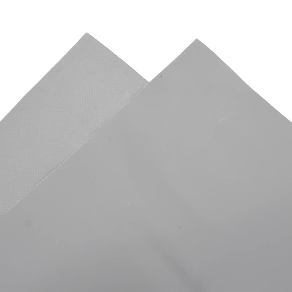 vidaXL Tarpaulin Grey 3.5x5 m 650 g/m²