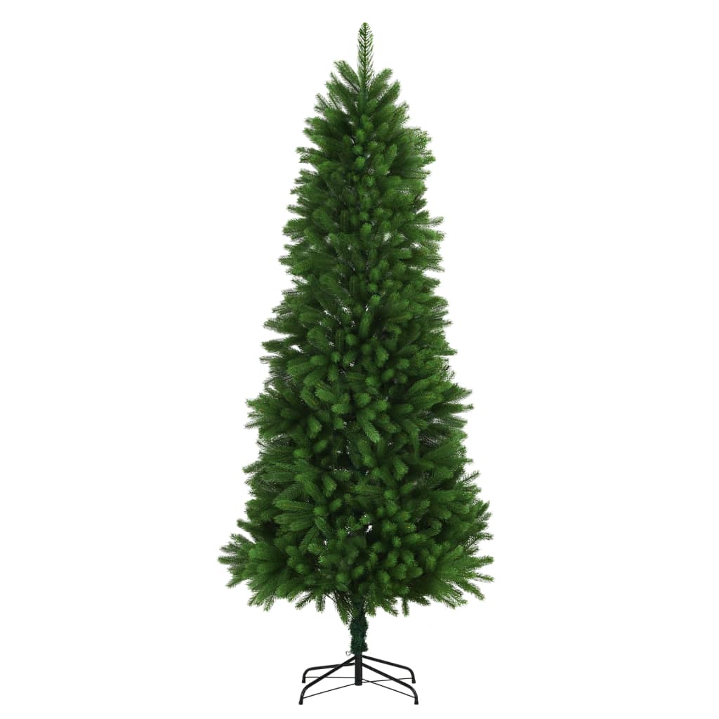 vidaXL Artificial Christmas Tree Lifelike Needles 240 cm Green