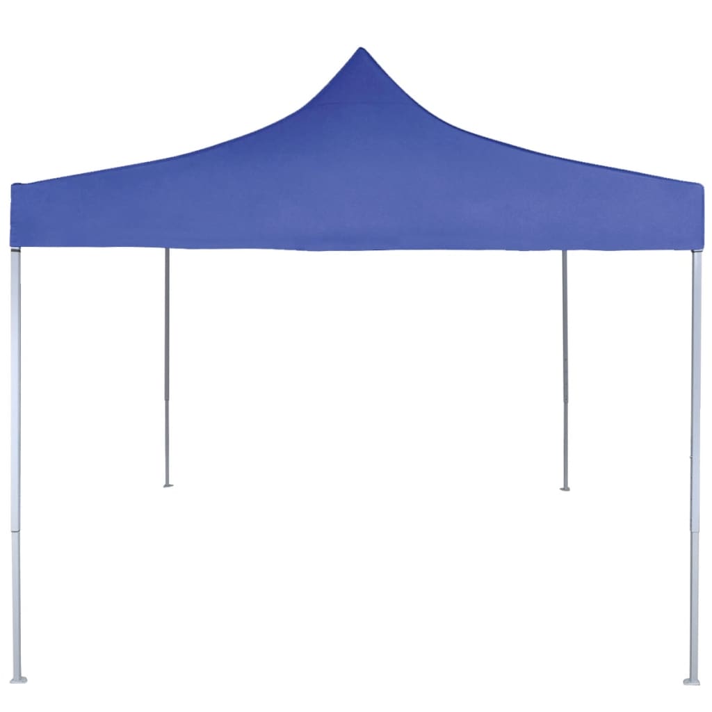 vidaXL Professional Folding Party Tent 2x2 m Steel Blue