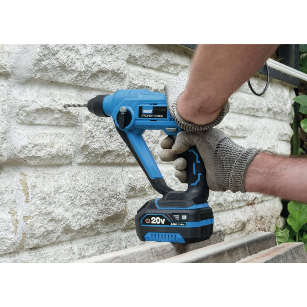 Draper Tools SDS and Rotary Hammer Drill "Storm Force" Bare 20V