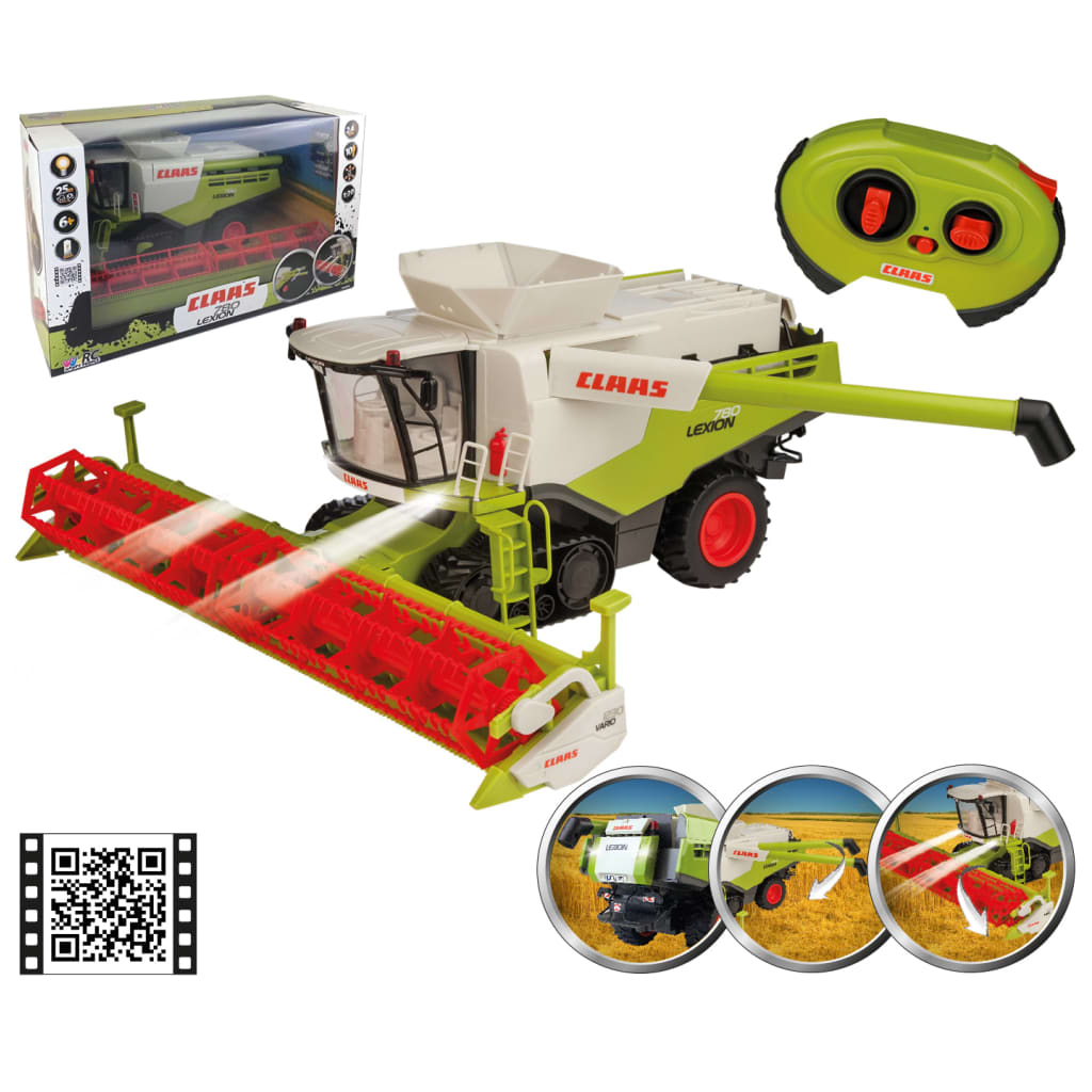 CLAAS RC Toy Harvester LEXION 780 1:20