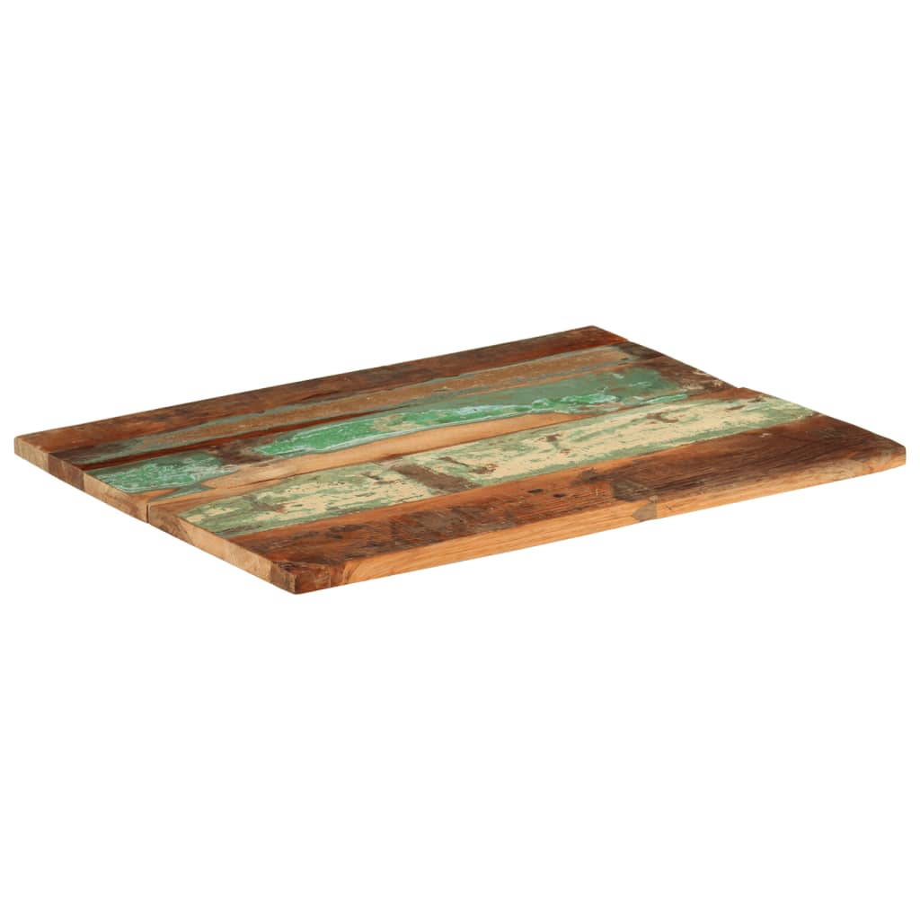 vidaXL Table Top 80x60x(2.5-2.7) cm Solid Wood Reclaimed