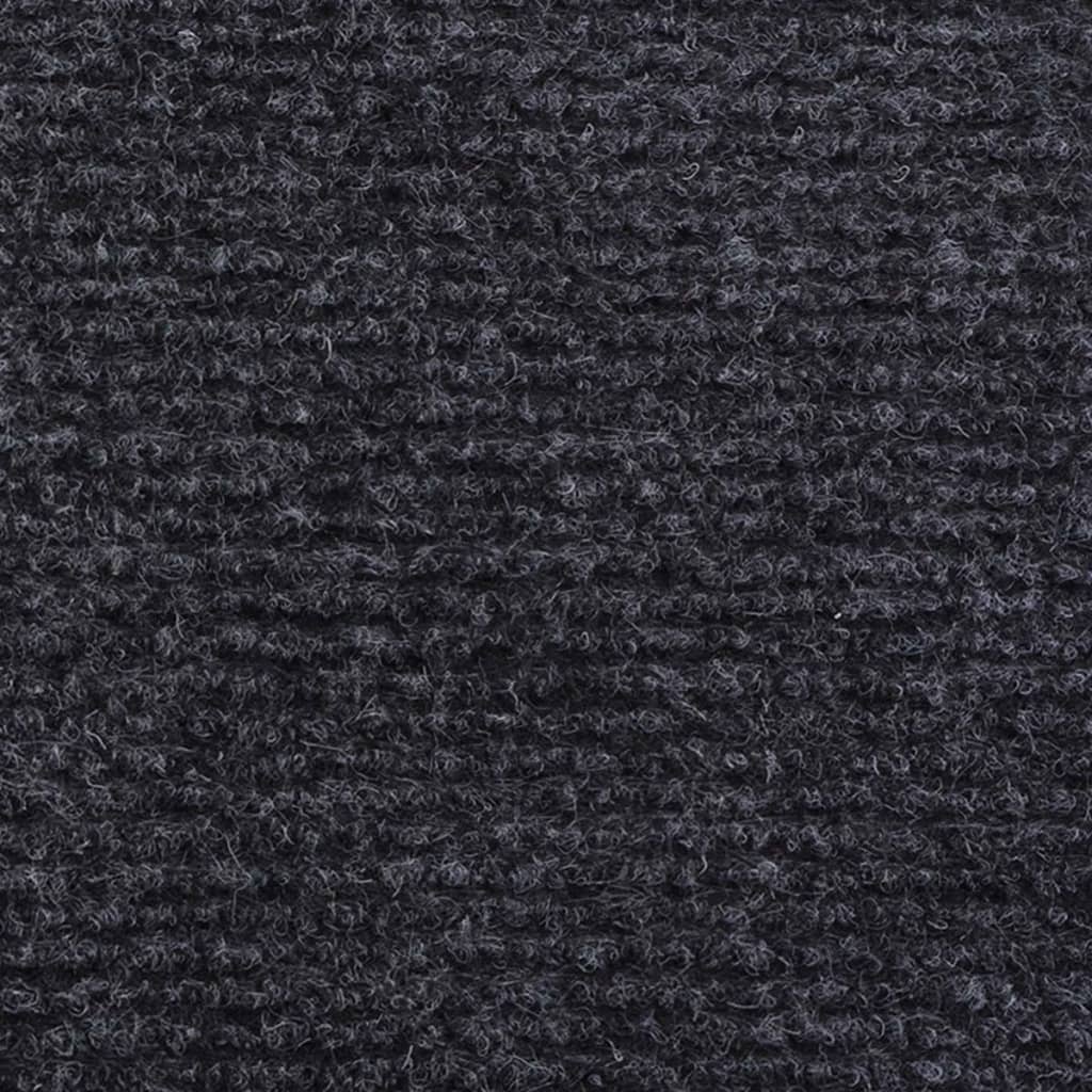 vidaXL Exhibition Carpet Rib 1.2x15 m Anthracite
