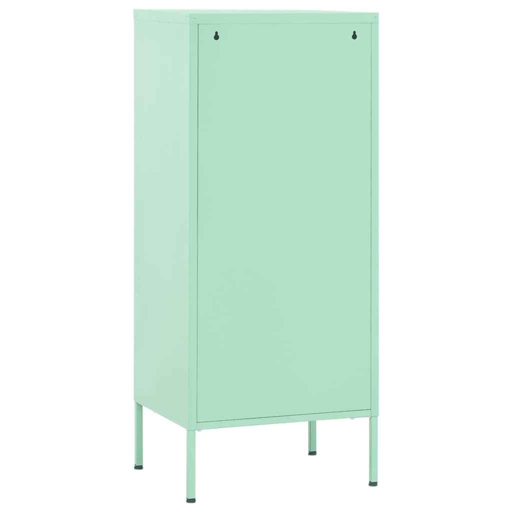 vidaXL Storage Cabinet Mint 42.5x35x101.5 cm Steel