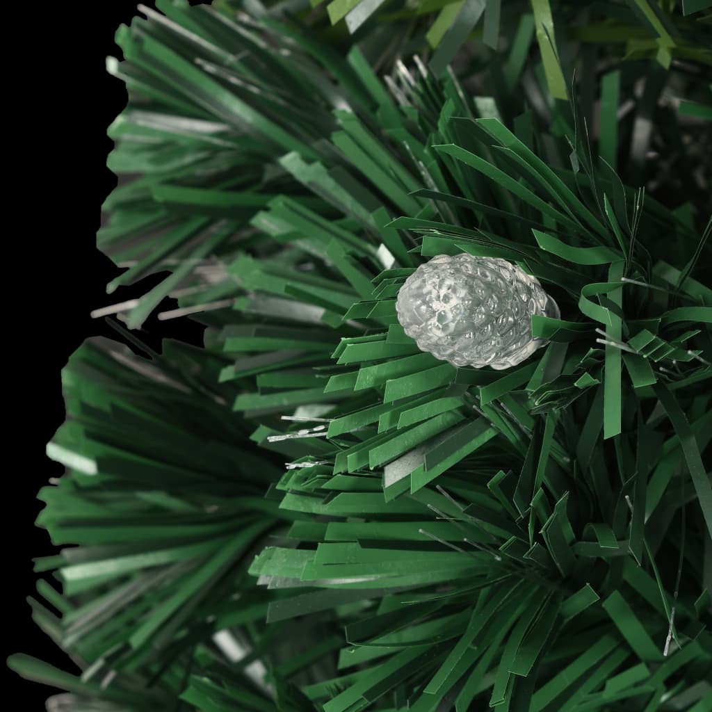 vidaXL Pre-lit Christmas Tree with Stand 120 cm Fibre Optic