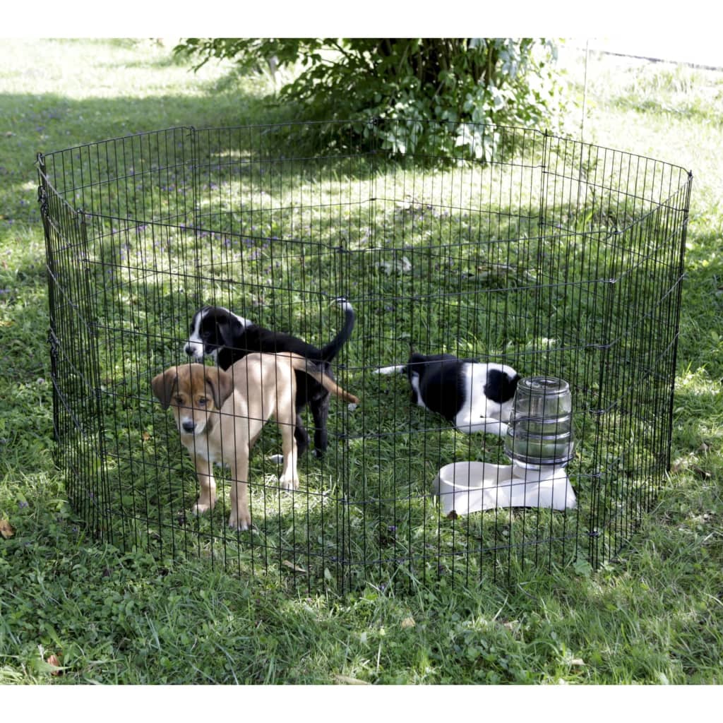 Kerbl Outdoor Pet Enclosure with Door Silver