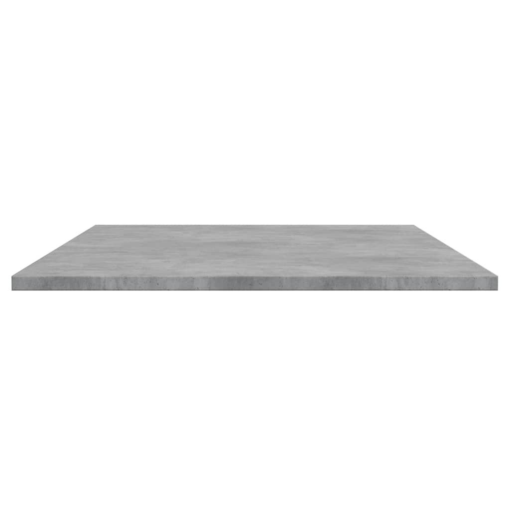 vidaXL Bookshelf Boards 4 pcs Concrete Grey 100x50x1.5 cm Engineered Wood