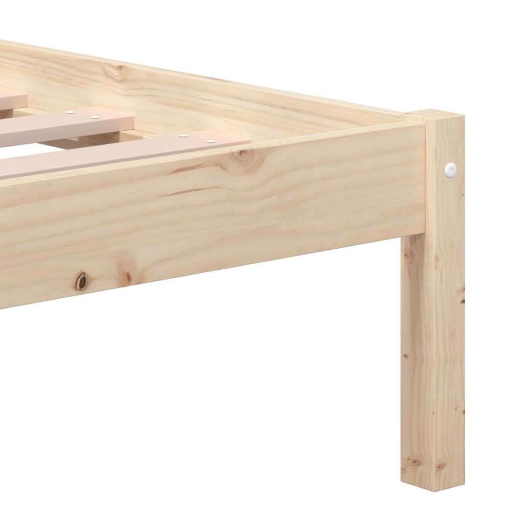 vidaXL Bed Frame 180x200 cm Super King Size Solid Wood