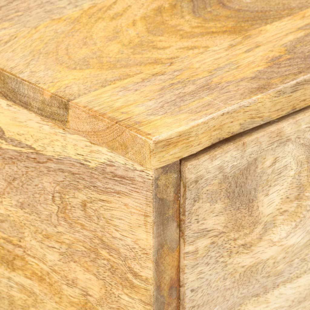 vidaXL Console Table 115x35x76 cm Solid Mango Wood