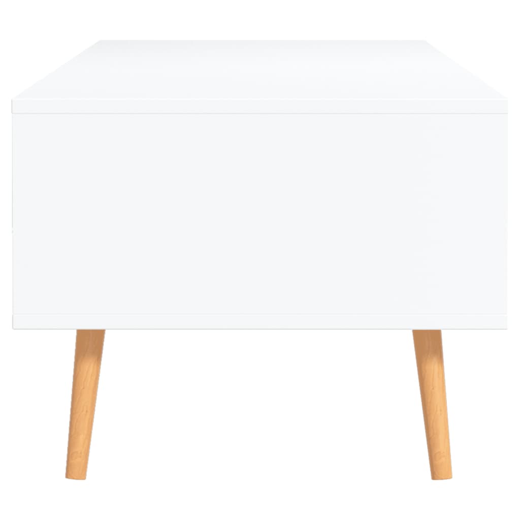 vidaXL Coffee Table White 100x49.5x43 cm Chipboard