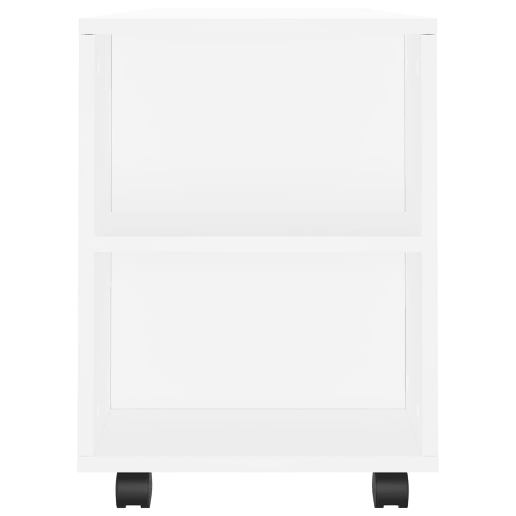 vidaXL TV Cabinet White 102x34.5x43 cm Engineered Wood