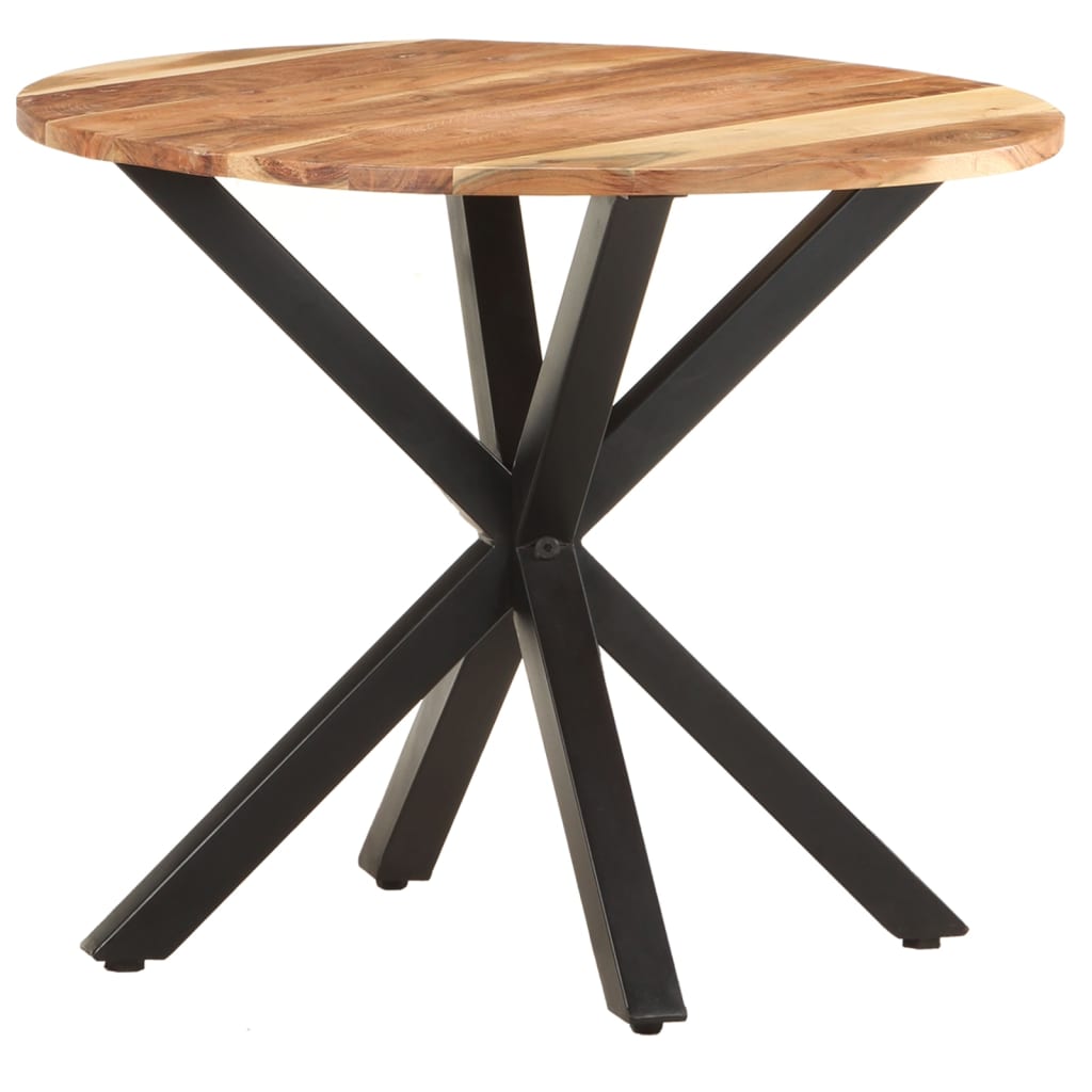 vidaXL Side Table 68x68x56 cm Solid Acacia Wood