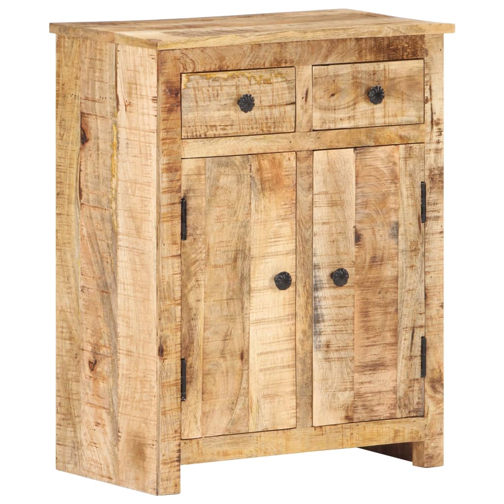 vidaXL Sideboard 59x35x75 cm Rough Mango Wood