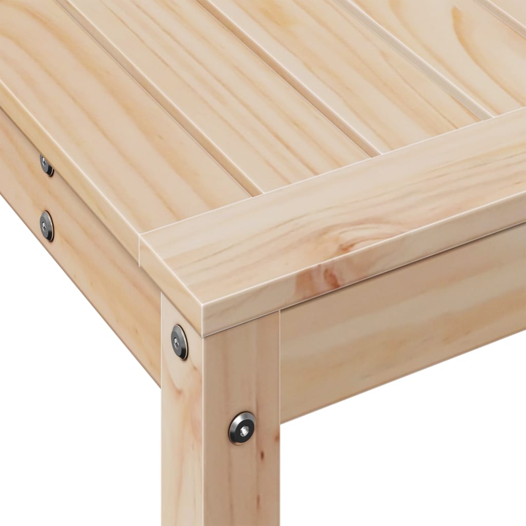 vidaXL Potting Table with Shelf 108x35x75 cm Solid Wood Pine
