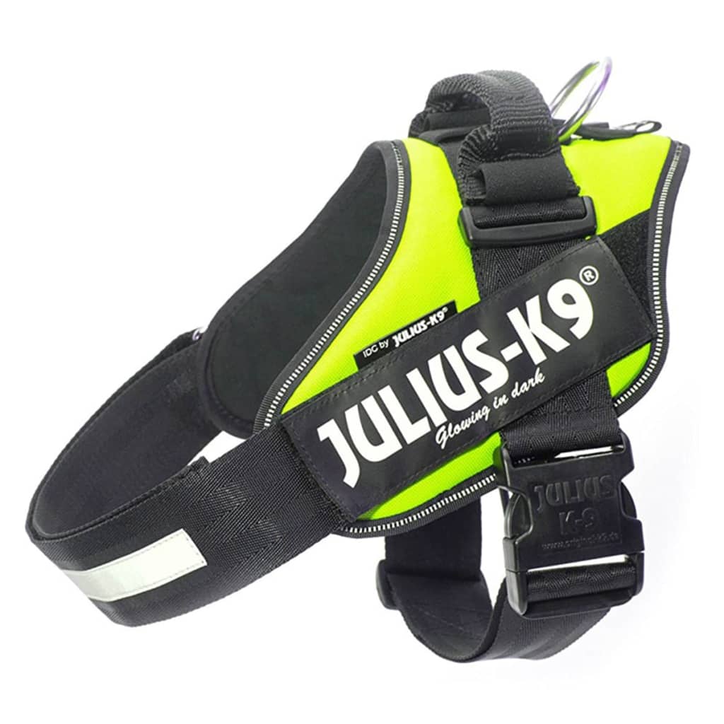 Julius K9 IDC Dog Power Harness Mini Mini Neon Green 16IDC-NE-MM