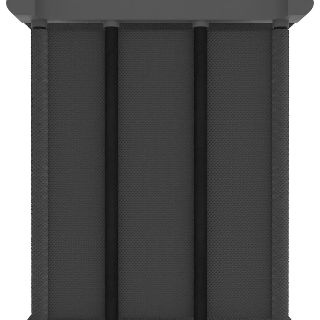vidaXL 5-Cube Display Shelf Grey 103x30x72.5 cm Fabric