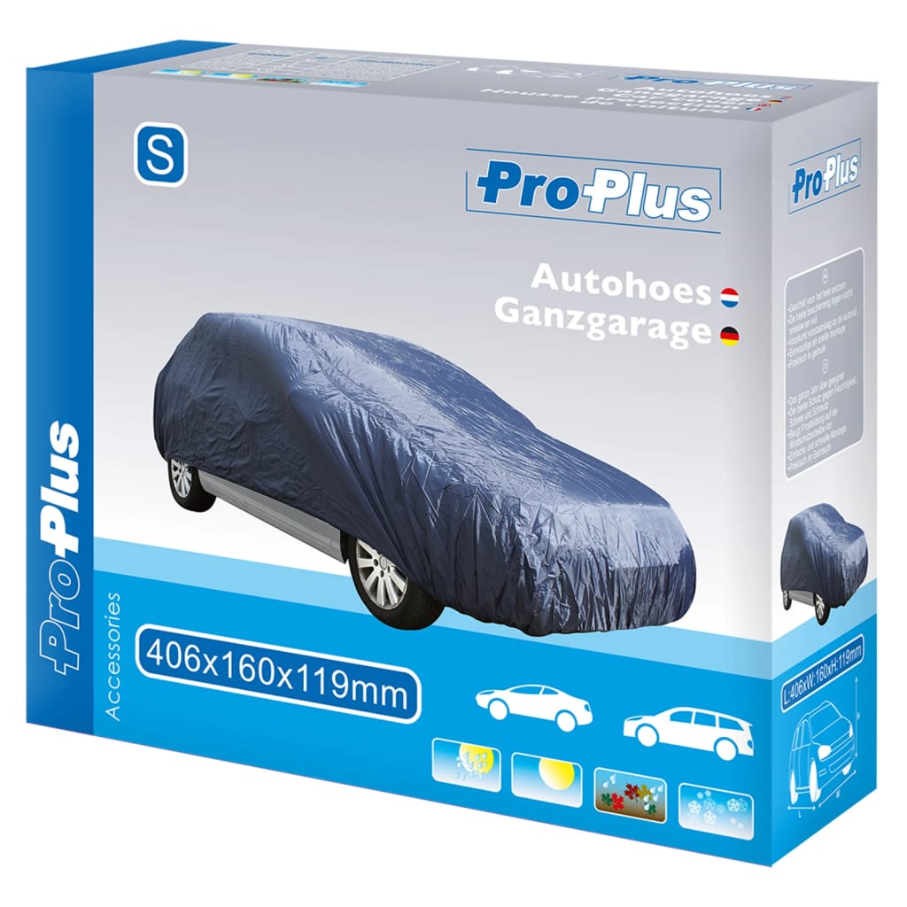 ProPlus Car Cover S 406x160x119 cm Dark Blue